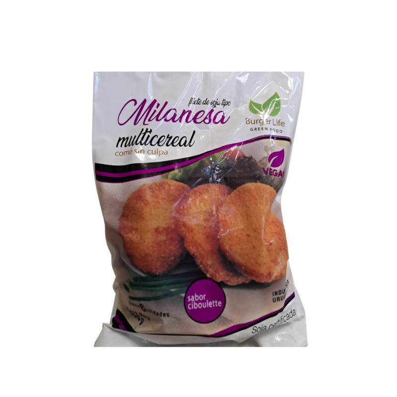 Milanesa multicereal Burgylife - 6 uds. - 500 gr Milanesa multicereal Burgylife - 6 uds. - 500 gr