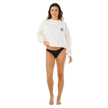 Buzo Rip Curl Sports Dept Drop Shoulder Crew Beige
