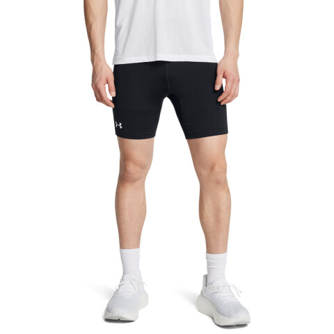 UA LAUNCH HALF TIGHTS-BLK BLK-001