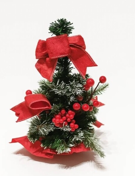 ARBOL NAVIDEÑO DECORADO ROJO 30CM. ARBOL NAVIDEÑO DECORADO ROJO 30CM.