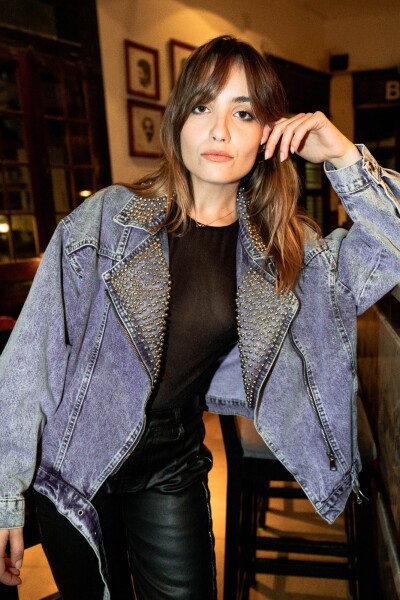 Campera Tasha Celeste