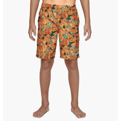 8" VOLLEY SHORT KUMQUAT KUMQUAT