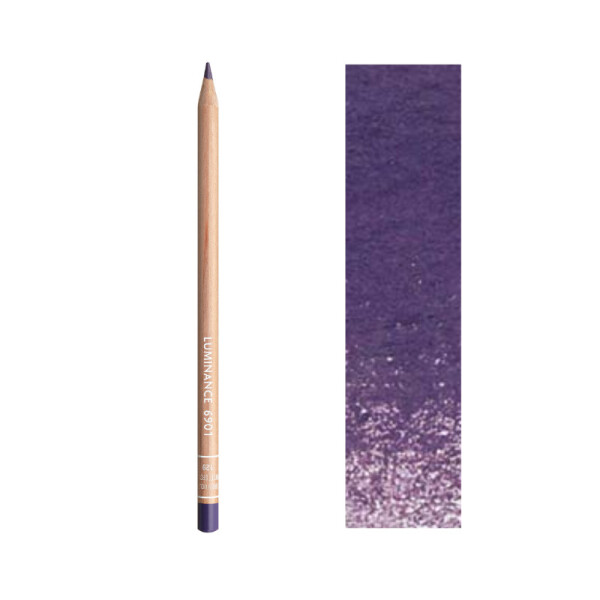 Lápiz Luminance Caran d'Ache Violetas