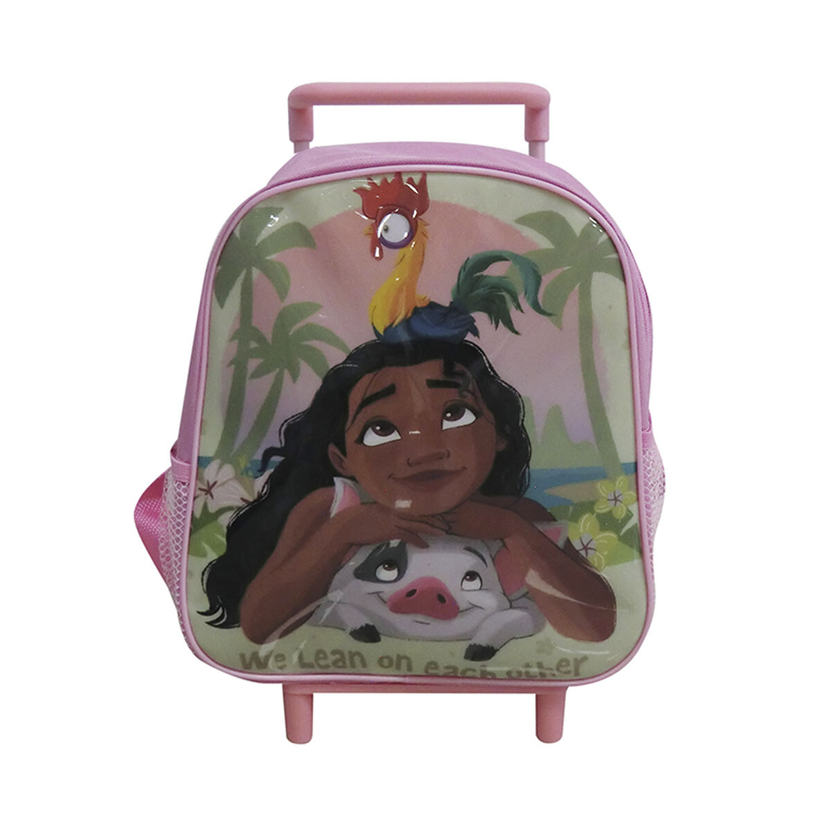 Mochila Infantil Moana con Carro 30 x 24 cm - SALMON 