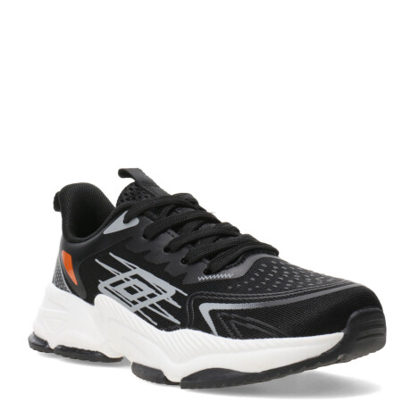 Championes Infantiles Umbro Negro - Anaranjado