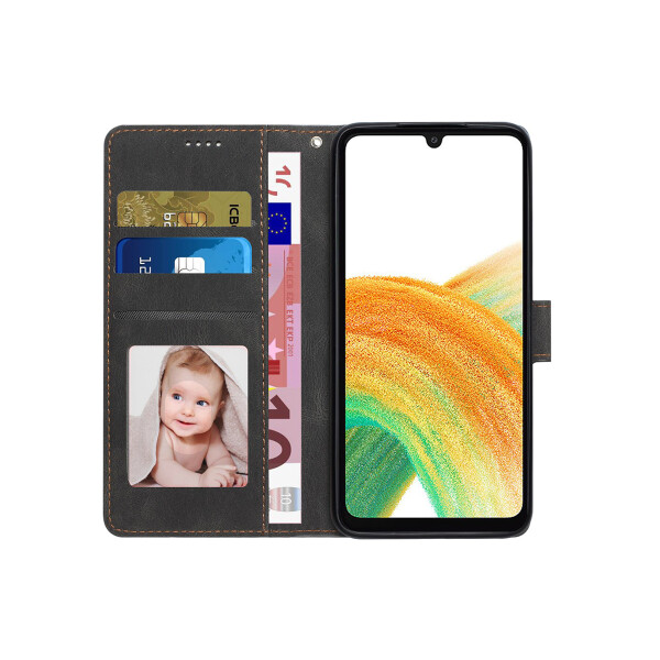 Flip cover para Samsung Galaxy A24 color negro Flip Cover Para Samsung Galaxy A24 Color Negro