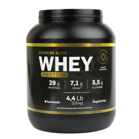 Suplemento Whey Protein Servimedic Vainilla 2 kg Suplemento Whey Protein Servimedic Vainilla 2 kg