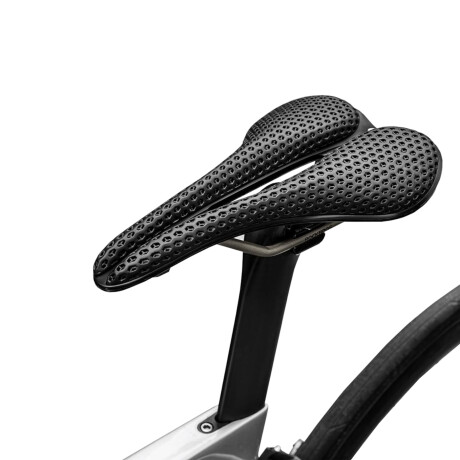 Rockbros - Asiento para Bicicleta. Tecnología de Impresión 3D. Fibra de Carbono. Color Negro. 001