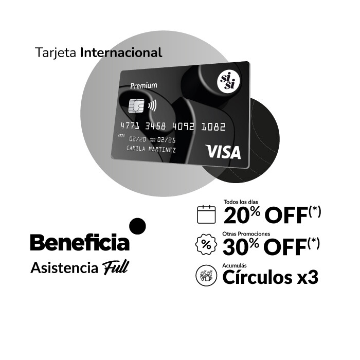 VisaMedio1 Beneficios Premium