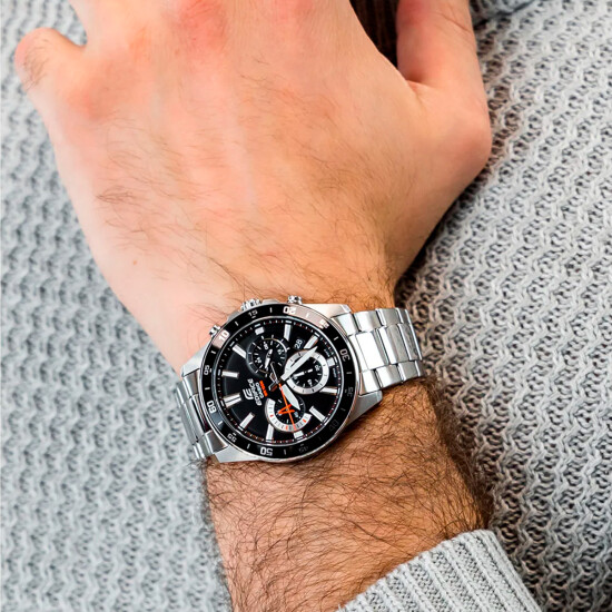 Reloj CASIO EDIFICE EFV570D-1AVUDF en Acero Plata Esfera 48mm 0