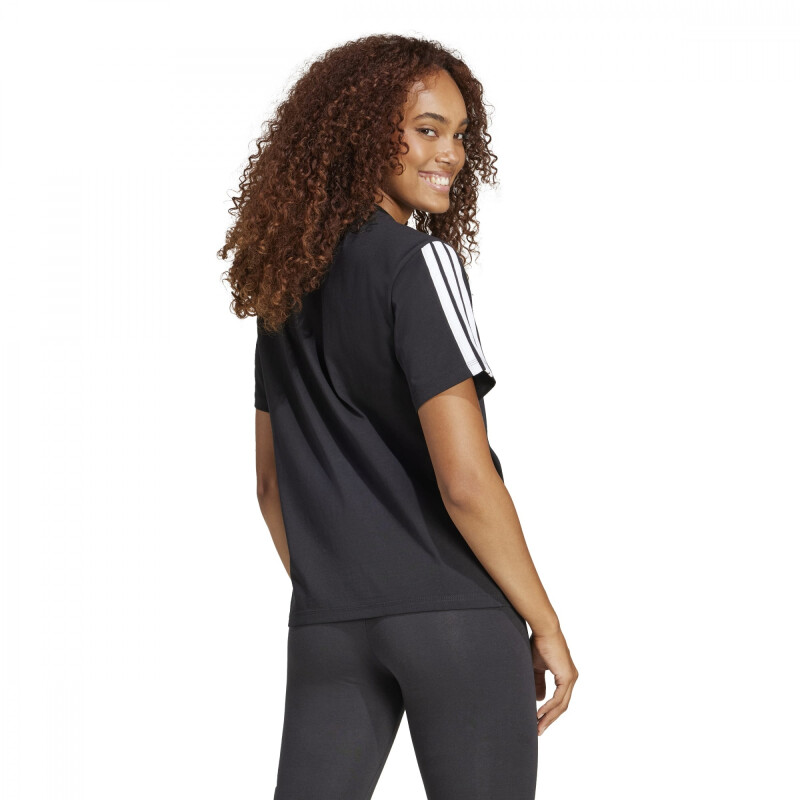 Remera ADIDAS W 3S SJ T B Mujer JM2393 Negro-blanco