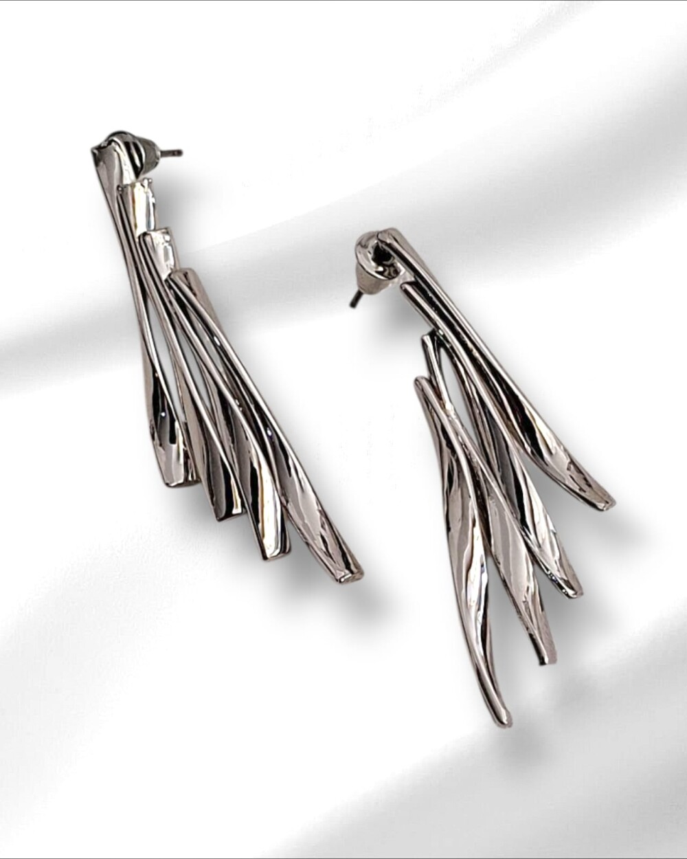 Caravanas Trey Plateado