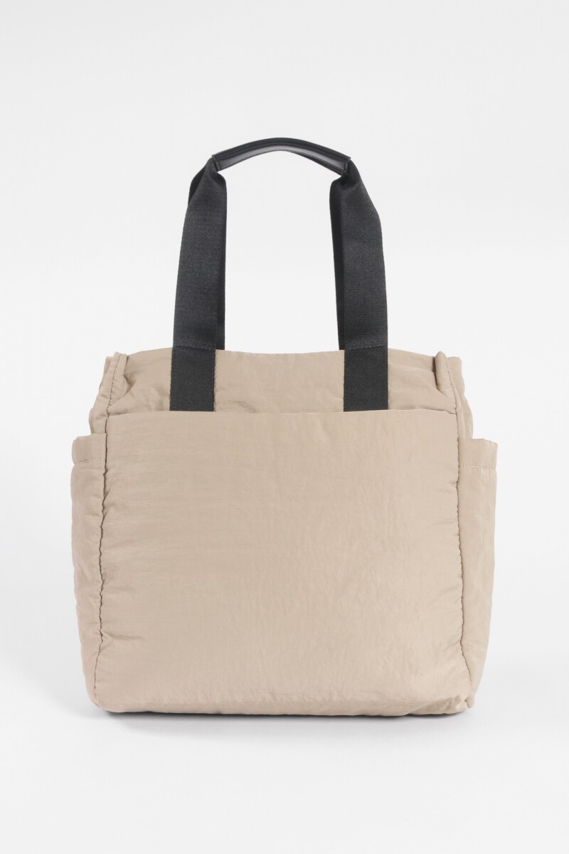 Shopper bolsillos topo