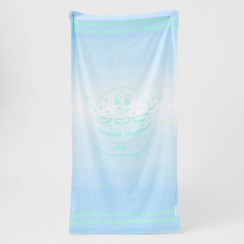 Toalla de playa para chicos Blue Lime