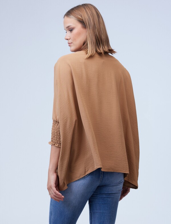 Blusa Oversized TOSTADO