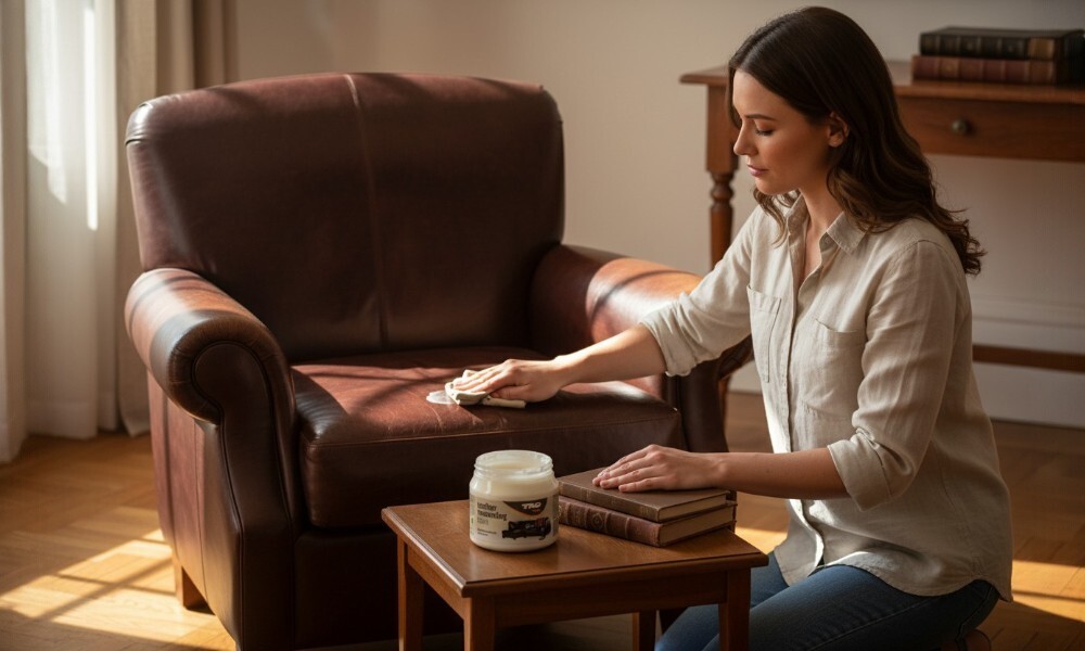 Balsamo renovador de cuero TRG 300ml Balsamo Renovador De Cuero Trg 300ml