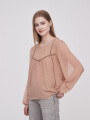 Blusa Lilibeth Beige Oscuro