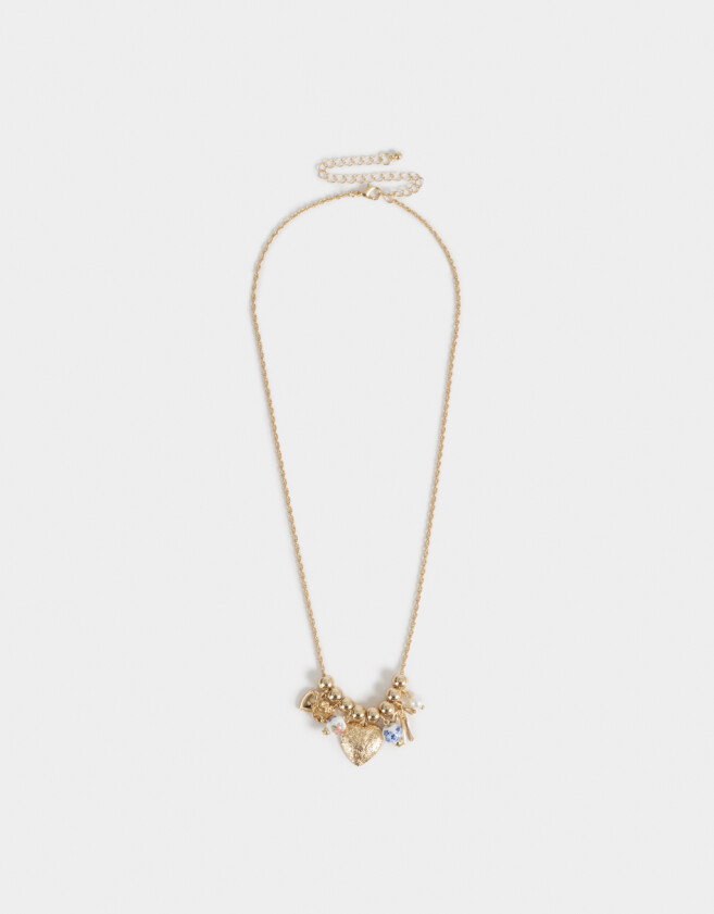 Collares Cortos Multi dijes Collar Corto Multi Dijes - Dorado