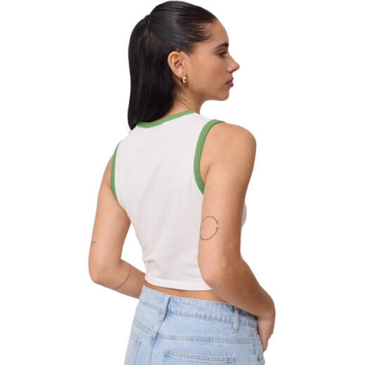 Musculosa Rusty Enika - Blanco Musculosa Rusty Enika - Blanco