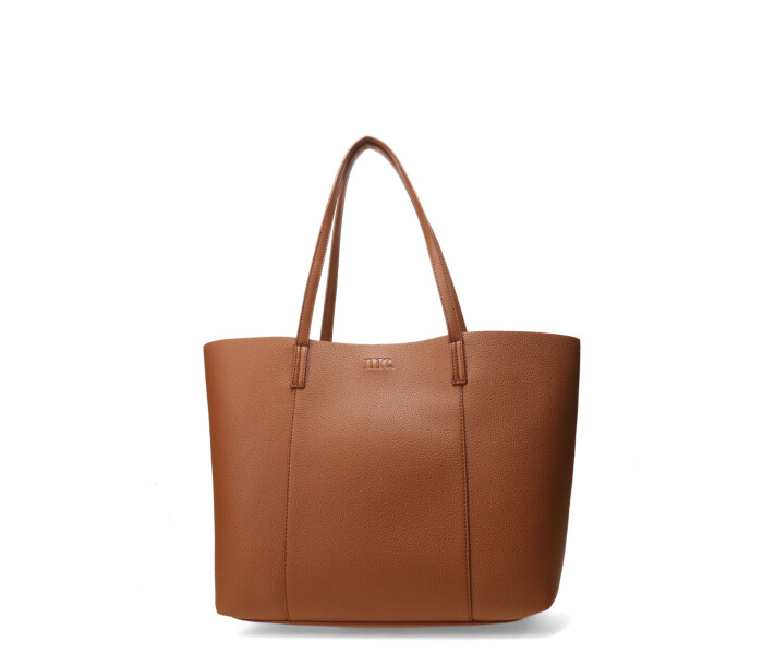 Cartera Miss Carol Kava Con Bolso Interno Tan