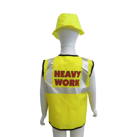 Disfraz Infantil de Constructor Con Accesorios Para Halloween