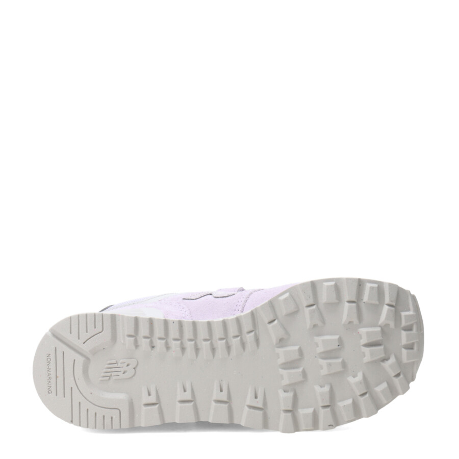 Championes de Niños New Balance 574 Lila - Plata
