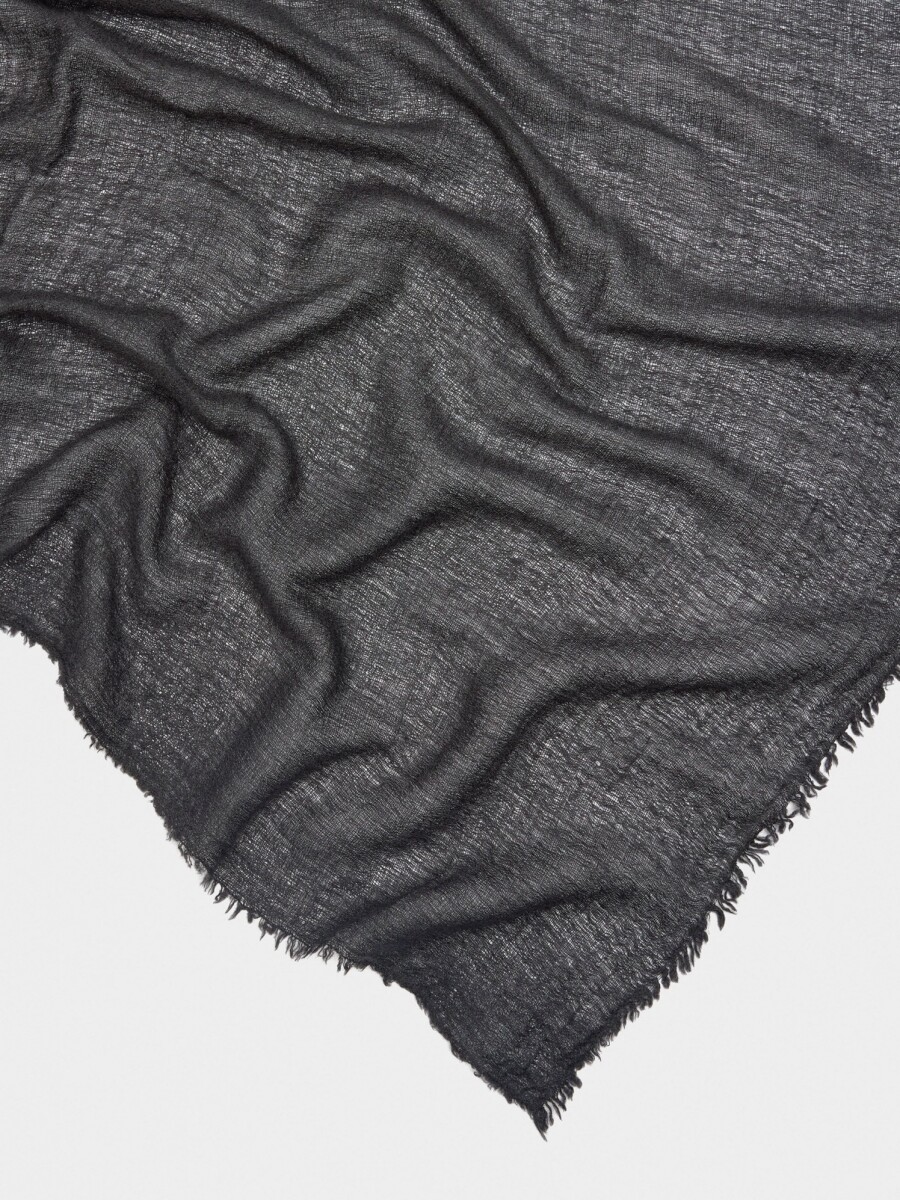 Pashmina De Lana gris