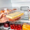 Porta Fiambres doble Caja Organizadora Multiuso Acrílico Cocina Ou Porta Fiambres Doble Caja Organizadora Multiuso Acrílico Cocina Ou