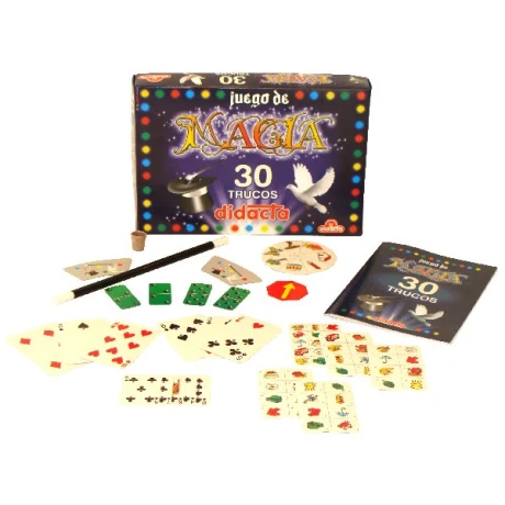 JUEGO MAGIA 30 TRUCOS DIDACTA JUEGO MAGIA 30 TRUCOS DIDACTA