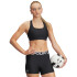 UA Crossback Mid Bra-PPL BLK-001