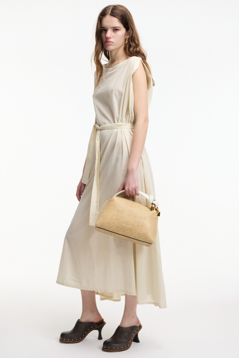VESTIDO RELIO Crudo