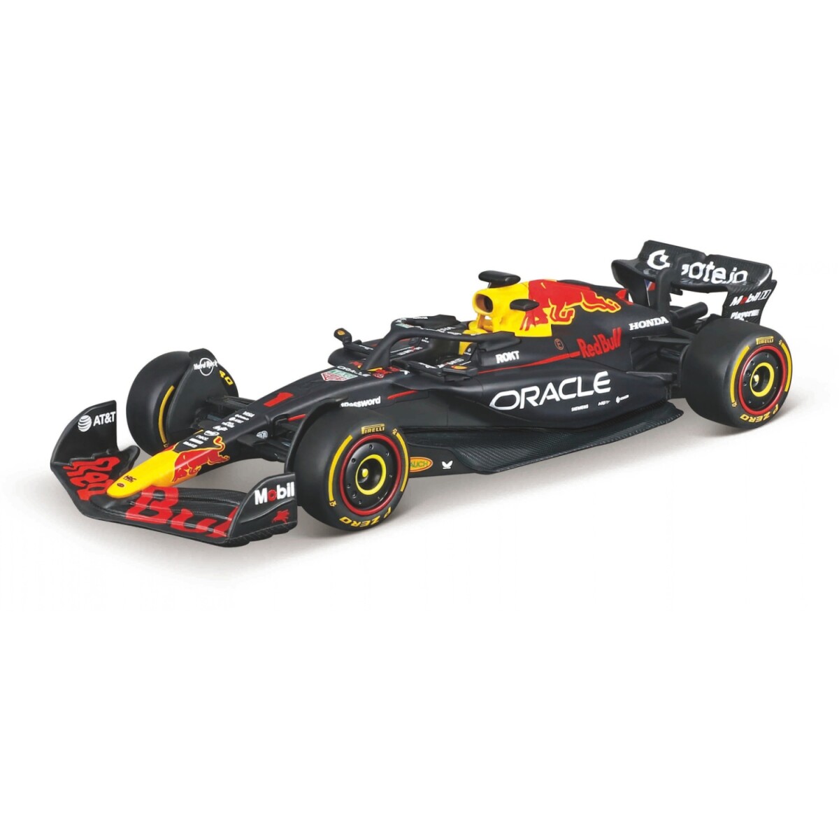Juguete Bburago Auto Miniatura de Carrera Escala 1:24 - Redbull Ver 28057 