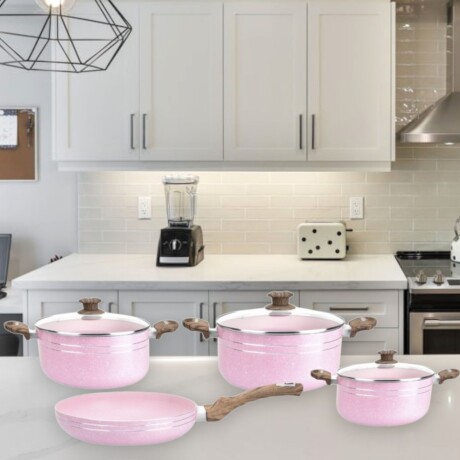 Batería De Cocina Cuori 7 Piezas Mod Rieti Batería De Cocina Cuori 7 Piezas Mod Rieti