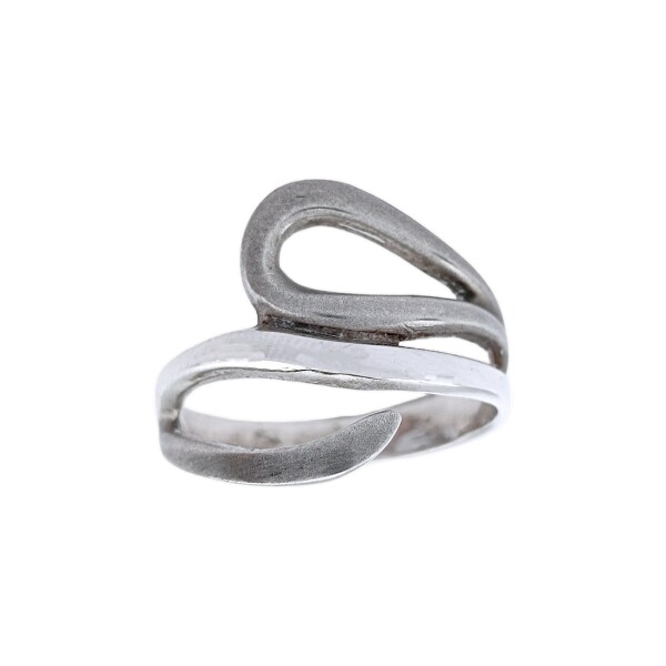 Anillo Onda-Plata 925 Esterlina-Sin Piedra-AN3897 sinpiedra