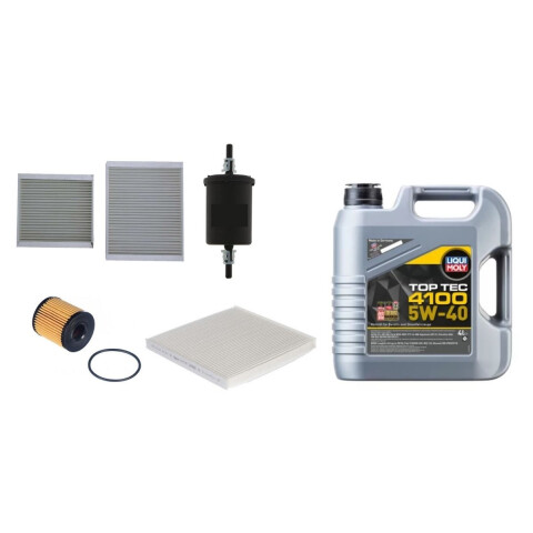 KIT DE FILTROS Y ACEITE 5W40 LIQUI MOLY Kit De Filtros Y Aceite 5w40 Liqui Moly
