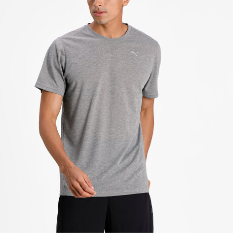 REMERA PUMA PERFORMANCE HEATHER Grey
