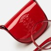 Mini bag Aura en cuero charol Rojo