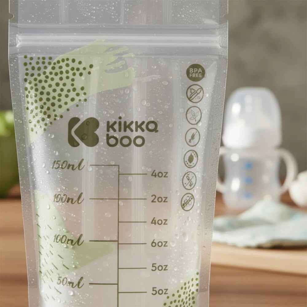 Pack Bolsas leche kikkaboo 200ml (25pz) Pack Bolsas leche kikkaboo 200ml (25pz)