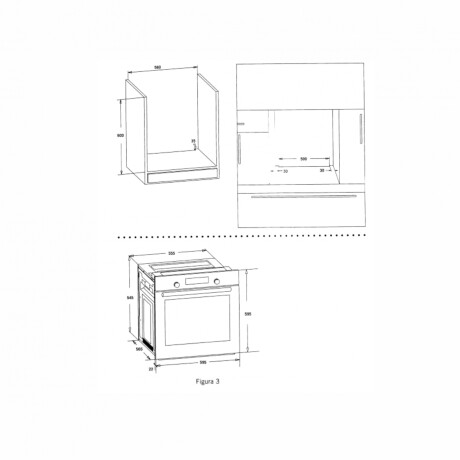 HORNO DE EMPOTRAR JAMES MOD. HEE - BKD- Negro HORNO DE EMPOTRAR JAMES MOD. HEE - BKD- Negro