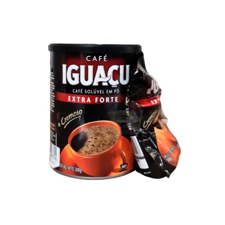 CAFE IGUACU EN POLVO LATA. EXTRA FORTE 200GRS + RECARGA CAFE IGUACU EN POLVO LATA. EXTRA FORTE 200GRS + RECARGA