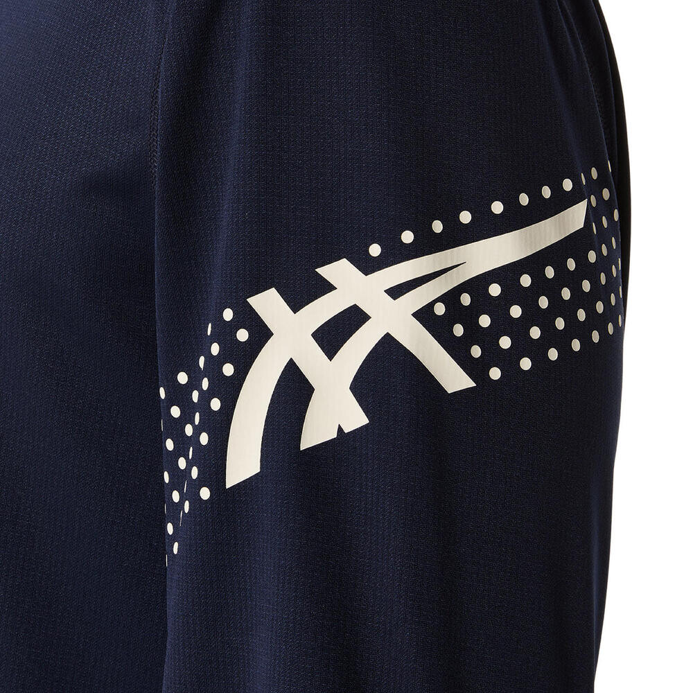 Casaca Running Icon Ls 1/2 Zip Hombre Midnight
