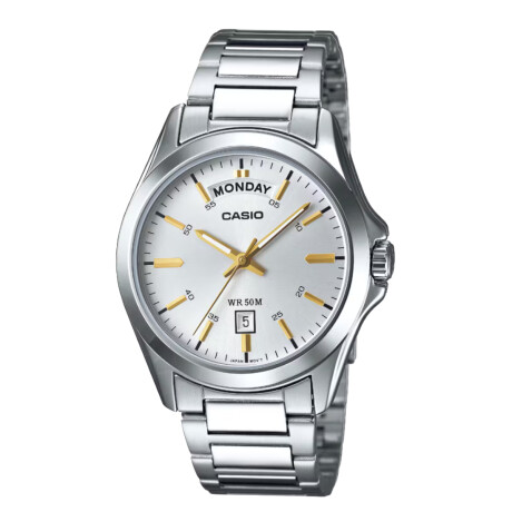 Reloj CASIO MTP1370D-7A2VDF Acero Plateado Esfera 40mm 0