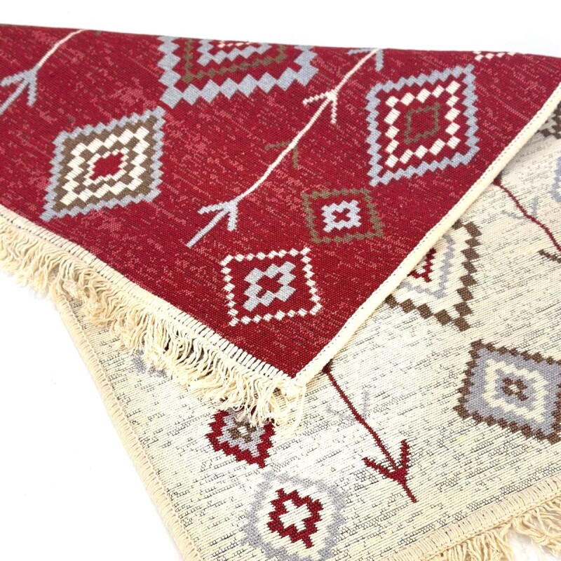 Alfombra boho 90x60 cm 1 Alfombra boho 90x60 cm 1