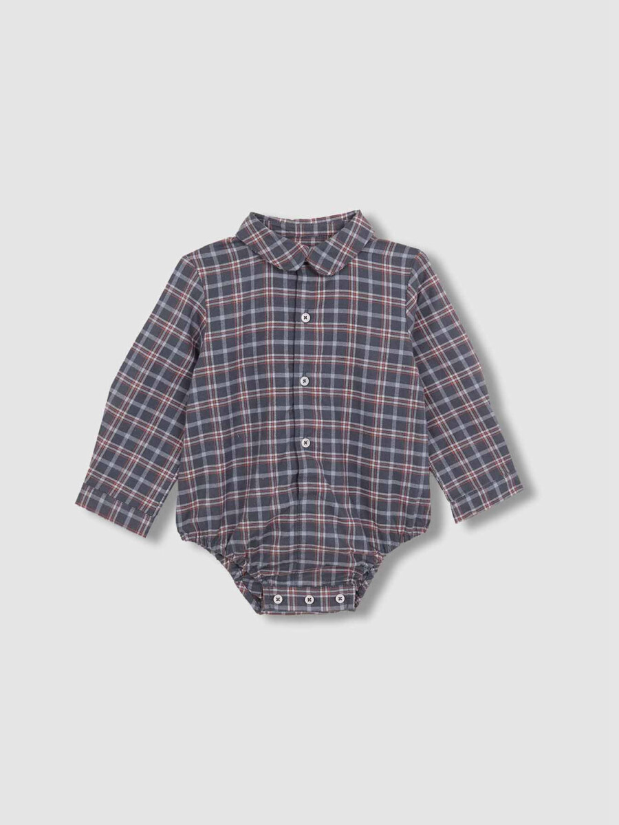Camisa Body Cuello Bebe Petroleo