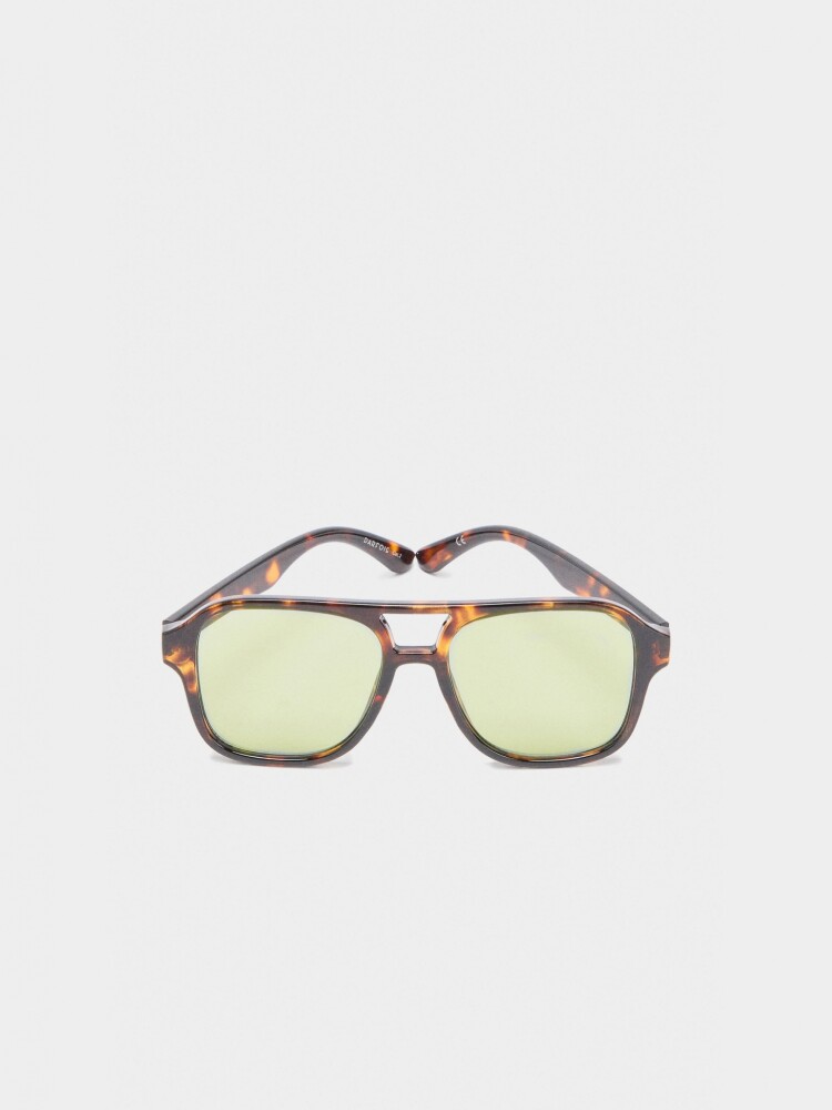 Gafas De Sol Redondas marron