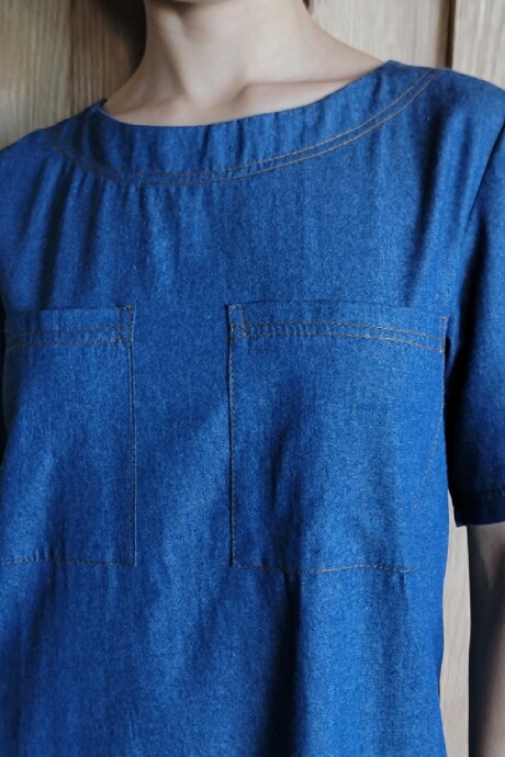 Vestido Arrecife Denim Azul