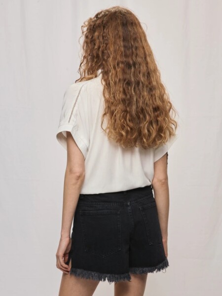 SHORT D.CASSIN OMBRA NEGRO