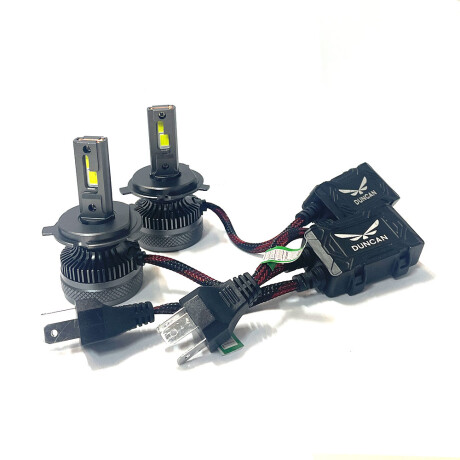 LAMPARA - KIT LED H4 12/24V 120W 12.000 LM GOLD PACK DUNCAN LAMPARA - KIT LED H4 12/24V 120W 12.000 LM GOLD PACK DUNCAN