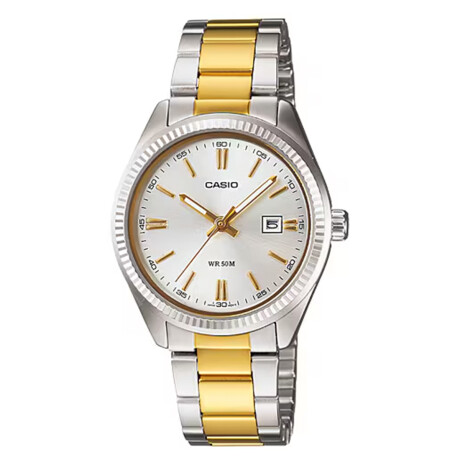 Reloj Casio en Acero Inoxidable Plateado 0