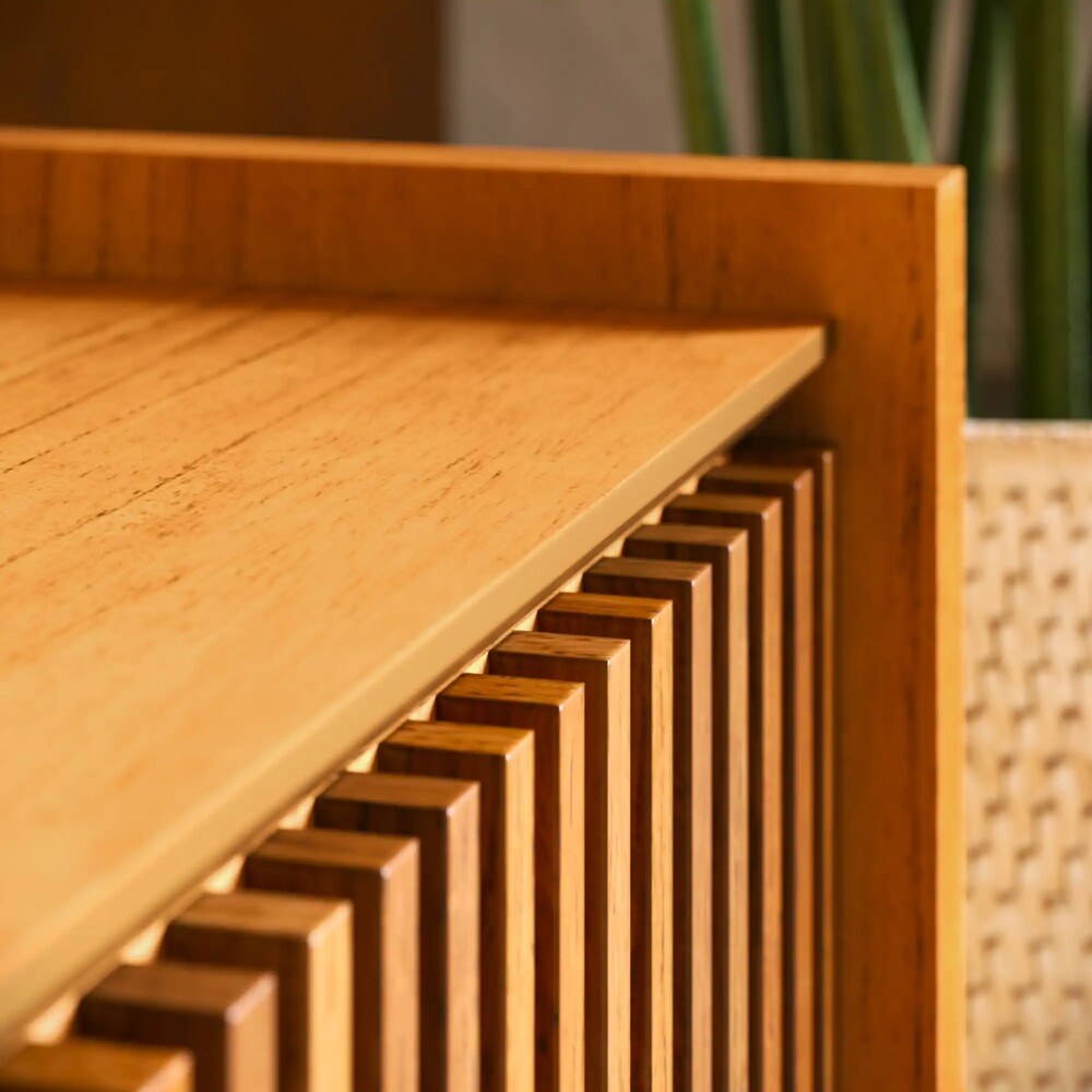 Rack de TV Dune Ripiado 2.6 - Linea Manhattan Nature